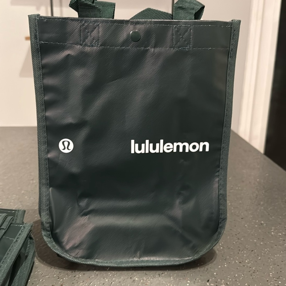 Stack of 15 Lululemon totes